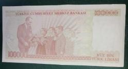 TÜRKİYE    100.000   LİRA   KAĞIT PARA