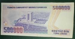 TÜRKİYE    500.000   LİRA   KAĞIT PARA
