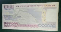 TÜRKİYE    1.000.000   LİRA   KAĞIT PARA