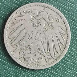 ALMANYA  1900  A     10  PFENNIG