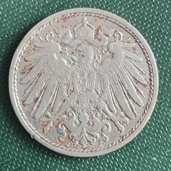 ALMANYA  1908 J    10  PFENNIG