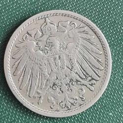 ALMANYA  1912 A    10  PFENNIG