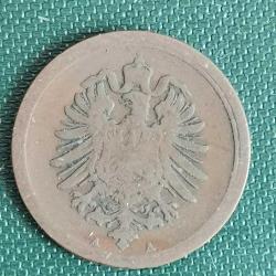ALMANYA  1875 A     1   PFENNIG