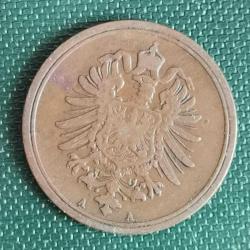 ALMANYA  1898 A     1  PFENNIG