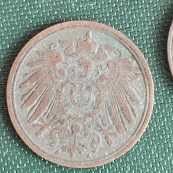 ALMANYA  1909 A    1   PFENNIG