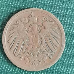 ALMANYA  1914 A     1   PFENNIG