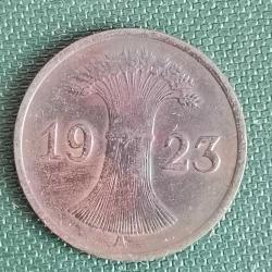 ALMANYA  1923 A     1   PFENNIG