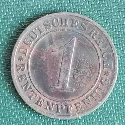 ALMANYA  1923 A     1   PFENNIG