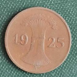 ALMANYA  1925 A    1   PFENNIG