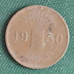 ALMANYA  1930 A    1   PFENNIG