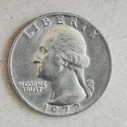 AMERİKA  1972   25 CENT  ÇEYREK DOLAR