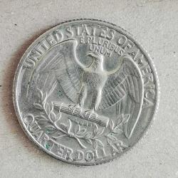 AMERİKA  1972   25 CENT  ÇEYREK DOLAR