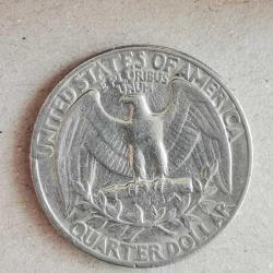 AMERİKA  1972   25 CENT  ÇEYREK DOLAR