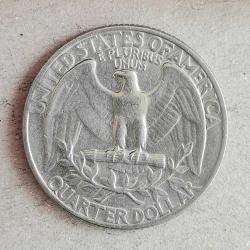 AMERİKA  1966      25 CENT  ÇEYREK DOLAR