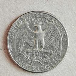 AMERİKA  1983  D     25 CENT  ÇEYREK DOLAR