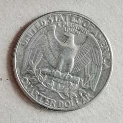 AMERİKA  1980 D     25 CENT  ÇEYREK DOLAR