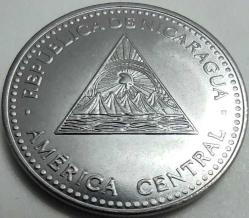 NİKARAGUA 2007 5 Cordoba Devlet Arması Temalı