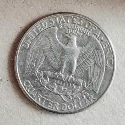 AMERİKA  1980 D     25 CENT  ÇEYREK DOLAR