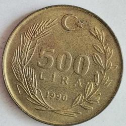 TÜRKİYE  1990   500 LİRA