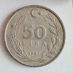 TÜRKİYE  1987   50 LİRA