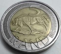 LOT.15 » GÜNEY AFRİKA 2010 5 Rand - Nadirlik 