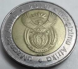 GÜNEY AFRİKA 2010 5 Rand - Nadirlik 