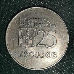 PORTEKİZ  1977    25 ESCUDOS