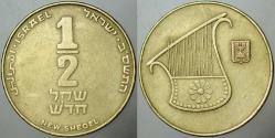 İSRAİL YARIM ŞEKEL 2002.