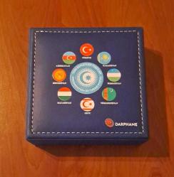 2024 YILI TÜRK DEVLETLERİ TEŞKİLATI DARPHANE HATIRA BRONZ KUTULU VE SERTİFİKALI