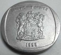 LOT.14 » GÜNEY AFRİKA 1998 5 Rand - Nadirlik 