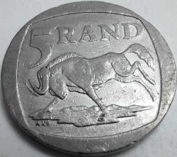 GÜNEY AFRİKA 1998 5 Rand - Nadirlik 