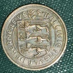 GUERNSEY  1971  1/2  PENNY