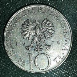 POLONYA  1976   10  ZLOTY
