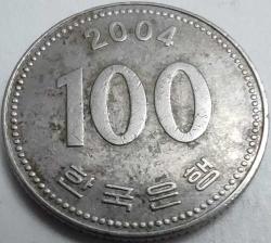 LOT.4 » GÜNEY KORE 2004 100 Won Amiral Yi Sun-sin Portreli