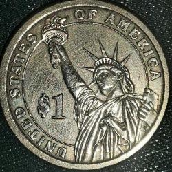 AMERİKA  2007  P   1  DOLAR   HATIRA  Başkanlık 1 $ Bozuk Para - George Washington (1789-1797)