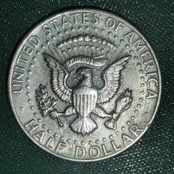 AMERİKA  1974   D   HALF  DOLAR  -  50 CENT  -  YARIM DOLAR