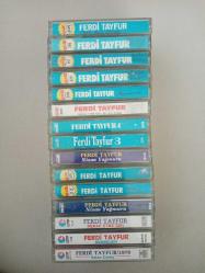 FERDİ TAYFUR UZELLİ ELENOR 15 ADET KASET BİRARADA