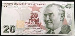 9. EMİSYON 20 LİRA  ÇİLALTI GÜZEL NUMARA 7'Lİ RADAR (107)