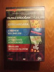 YILMAZ ERDOĞAN OYUNLARI 4 DVD CEBİMDE KELİMELER,BANA BİR ŞEYHLER,OTOGARGARA -KUTUSUNDA