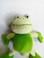 Peluş Kurbağa Oyuncak Vintage