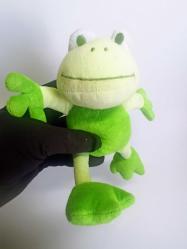 Peluş Kurbağa Oyuncak Vintage