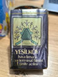 LOT.16 » Yeşilköy havalimanı Yeni terminal binası 1 ünite açılışı için özel basılmış sigara kapalı