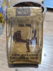 Nüfus teşkilatının kuruluşunun 100 yılı 1983 basılmış özel sigara
