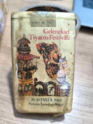 LOT.9 » Geleneksel tiyatro festivali 24-30 Eylül 1983 ankara-istanbul Bursa için özel basılmış sigara