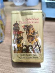 LOT.8 » Geleneksel tiyatro festivali 24-30 Eylül 1983 ankara-istanbul Bursa için özel basılmış sigara