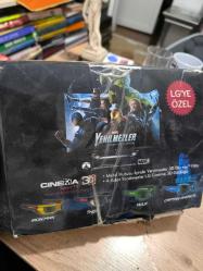 Yenimezler-The Avengers 3D Bluray Film Metal Kutu (Steelbook) ve 4 adet yenilmezler LG sinema 3D gözlüğü ıron Man Thor Hulk kaptan Amerika