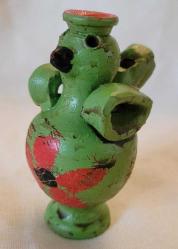 ESKİLERDEN EYÜP OYUNCAĞI ÇÖMLEK ÇAMURU DÜDÜK. ÜFLEYİNCE ÇALIYOR. KOLEKSİYONLUK.