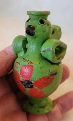 ESKİLERDEN EYÜP OYUNCAĞI ÇÖMLEK ÇAMURU DÜDÜK. ÜFLEYİNCE ÇALIYOR. KOLEKSİYONLUK.