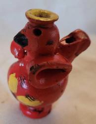 ESKİLERDEN EYÜP OYUNCAĞI ÇÖMLEK ÇAMURU DÜDÜK. ÜFLEYİNCE ÇALIYOR. KOLEKSİYONLUK. - 2