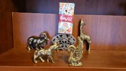 PİRİNÇ  OBJE  LOTU   ( 10 adet )